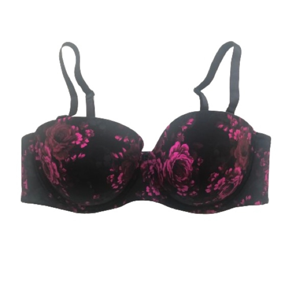 Torrid Curve Plus Size Covetable Floral Push Up Bra